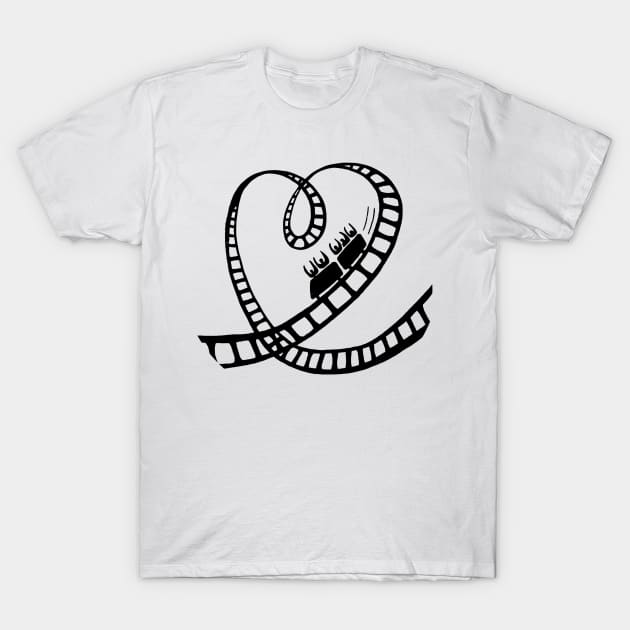 Adoption Rollercoaster T-Shirt by Doc Dixon